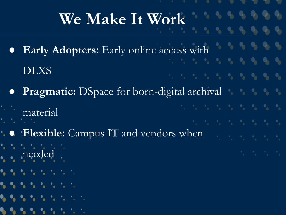 We Make It Work
